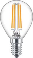 Philips Lighting 76229200 LED-lamp Energielabel E (A - G) E14 Kogel 6.5 W = 60 W Warmwit (Ø x l) 4.5 cm x 8 cm 1 stuk(s) - thumbnail