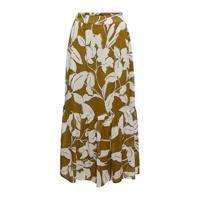 ESPRIT Women Collection rok met all over print en volant olijfgroen