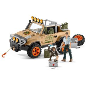 schleich WILD LIFE Terreinwagen met lier - 42410