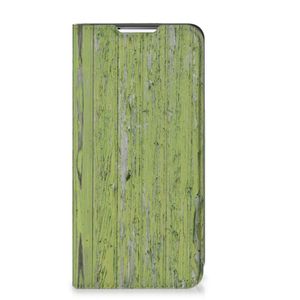 Samsung Galaxy S22 Plus Book Wallet Case Green Wood