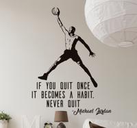 Muursticker Michael Jordan - thumbnail