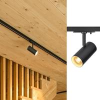 SLV NOBLO SPOT, 1 ~ spot, rond, 2000-3000K, 8,4 W, Dim-to-Warm, faseafsnijding, 36°, zwart