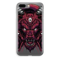 Hell Hound and Serpents: iPhone 8 Plus Transparant Hoesje - thumbnail