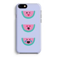 Smiley watermeloen: Volledig Geprint iPhone 7 Hoesje