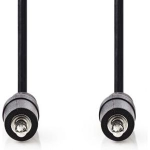 Stereo-Audiokabel | 3,5 mm Male - 3,5 mm Male | 10 m | Zwart [CAGB22000BK100]