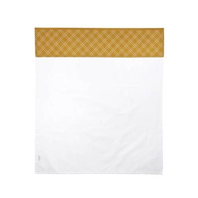 Meyco baby wieglaken Double diamond 75x100 cm honey gold