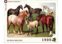 Horse Breeds - NYPC Vintage Images Collection Puzzle 1000 Pieces