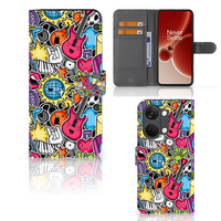 OnePlus Nord 3 Wallet Case met Pasjes Punk Rock - thumbnail