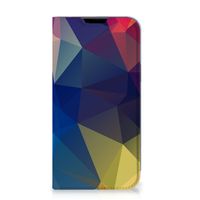 Apple iPhone 14 Plus Stand Case Polygon Dark