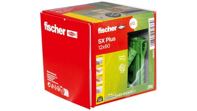 Fischer 567812 schroefanker & muurplug 20 stuk(s) Wiganker 60 mm