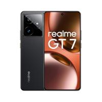 realme GT7 5G smartphone, 12 + 512 GB, 7000 mAh batterij, 120 W opladen, Dimensity 9400e chipset, IMX906 50MP camera, AI Planner, 6000nits Pro-Esports 120Hz display, IP69, zwart, Amazon exclusief