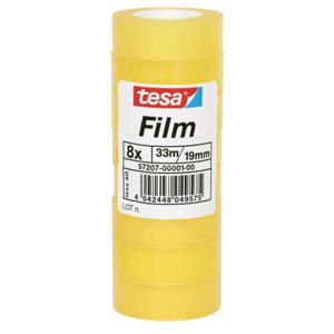 tesa 57207-00001-01 tesafilm Standard Transparant (l x b) 33 m x 19 mm 8 stuk(s)