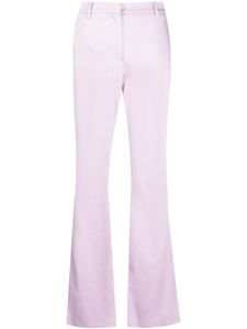 Magda Butrym pantalon droit à taille haute - Violet