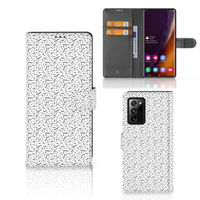 Samsung Galaxy Note20 Ultra Telefoon Hoesje Stripes Dots - thumbnail