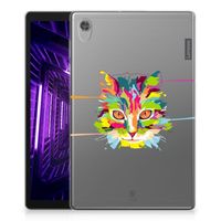 Lenovo Tab M10 HD (2de generatie) Tablet Back Cover Cat Color - thumbnail