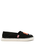 Kenzo espadrilles Boke Flower à bout rond - Noir - thumbnail