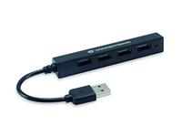 Conceptronic HUBBIES05B USB-hub 4Port USB 2.0 zwart