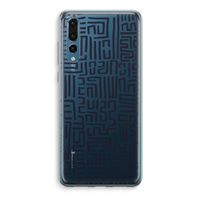 Moroccan Print: Huawei P20 Pro Transparant Hoesje