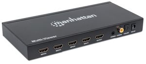 Manhattan 207881 HDMI-switch 4 poorten Met afstandsbediening 1920 x 1080 Pixel