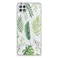 Samsung Galaxy A22 5G TPU Case Leaves - thumbnail