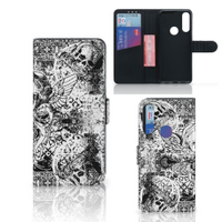 Telefoonhoesje met Naam Alcatel 1S 2020 Skulls Angel - thumbnail