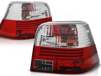 Tuning-Tec Achterlichten voor VW GOLF 4 09 97-09 03 ROOD HELDER