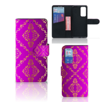 Wallet Case Huawei P40 Barok Roze