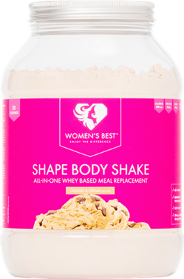 Women's Best Shape Body Shake Cookies & Cream (1000 gr) Women's Best Shape Body Shake Cookies & Cream (1000 gr)