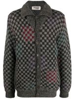 Missoni Pre-Owned veste en maille à carreaux (années 1980) - Gris