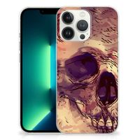 Silicone Back Case iPhone 13 Pro Max Skullhead