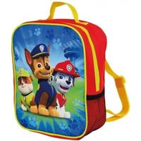 Paw Patrol rugzak/rugtas voor kinderen - blauw/rood - 27 x 21 cm - thumbnail