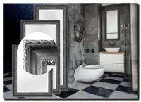 Elegante Spiegel Leonardo Antiekzilver