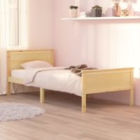 Bedframe massief grenenhout 100x200 cm