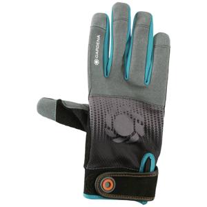 Gardena 11522-20 beschermende handschoen Tuinhandschoenen Zwart, Blauw, Grijs Katoen, Elastaan, Nylon, Polyester, Polyurethaan, Rubber