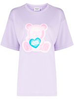 CHOCOOLATE t-shirt en coton à imprimé graphique - Violet