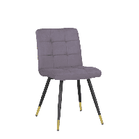 Eetkamerstoel Giorgio Grijs velvet