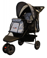 Innopet Buggy Hond - Black/Silver