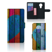 Nokia 5.3 Book Style Case Wood Heart - Cadeau voor je Vriend - thumbnail