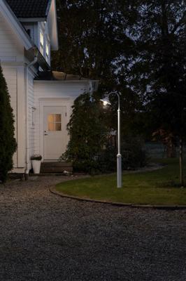 Konstsmide 560-250 Vega Staande buitenlamp Spaarlamp, LED E27 60 W Wit