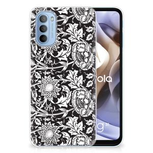 Motorola Moto G31 | G41 TPU Case Black Flowers