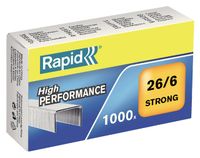 Nieten Rapid 26/6 gegalvaniseerd strong 1000 stuks - thumbnail