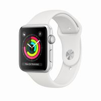 Apple Watch Series 3 OLED 42 mm Digitaal 312 x 390 Pixels Touchscreen Zilver Wifi GPS - thumbnail