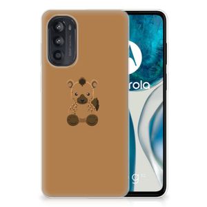 Motorola Moto G52/G82 Telefoonhoesje met Naam Baby Hyena