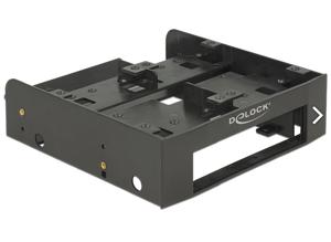 DeLOCK Inbouwframe 5.25" voor 1x 3.5" en 2x 2.5" inbouwframe 18000