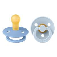 Bibs Fopspeen maat 1 - sky blue/baby blue 2pack (2 st)