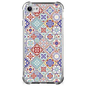 iPhone SE 2022/2020 | iPhone 8/7 Anti-Shock Hoesje Tiles Color