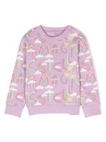 Stella McCartney Kids t-shirt à imprimé licorne - Violet - thumbnail