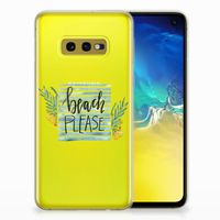 Samsung Galaxy S10e Telefoonhoesje met Naam Boho Beach