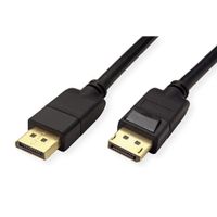 ROLINE GREEN DisplayPort-kabel, v1.4, DP M - M, zwart, 5 m - thumbnail