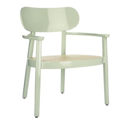 Thonet 119 F Loungestoel - Mint - Beuken - Hoogglans gelakt